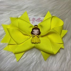🎀👑 Disney Tsum Tsum Princess Belle Hair Bow 👑🎀